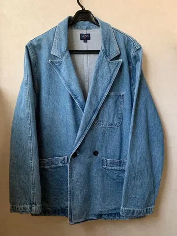 NOAH Double-Breasted Denim Jacket