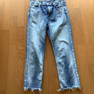 어퍼 하이츠 스트레이트 데님 블루 size 27