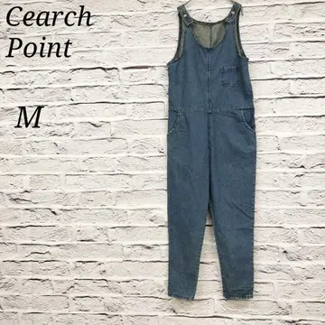 R4164/CearchPoint [ M ] 살로펫 오버올 블루