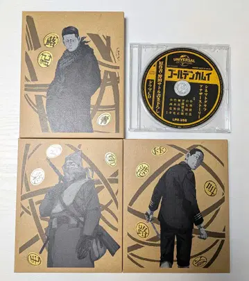 골든 카무이 DVD 10~12 3매 세트 구매 혜택 CD 포함