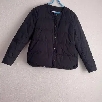 오페크닷클립 뮬러 다운 2way 노카라 자켓