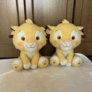 라이온 킹 심바 봉제 인형 실키 보아