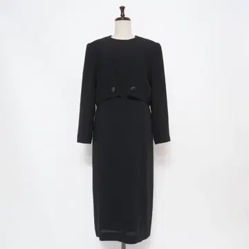 SOIR BENIR 블랙 포멀 원피스 사이즈 15*GD271