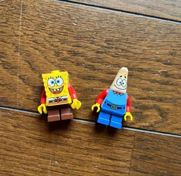 최종 가격 인하! 스펀지밥 & 패트릭 LEGO 피규어 세트
