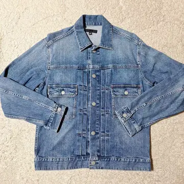 UNIQLO 세컨드 타입 데님 자켓 M 사이즈 데님 블루