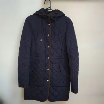 ZARA WOMAN 네이비 퀼팅 자켓