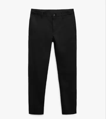 새상품급 ZARA 블랙 레더 자켓과 슬림핏 팬츠 세트