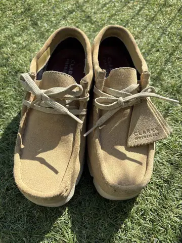 Clarks 왈라비 GTX 모카신 베이지