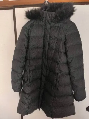 다커 부착 다운 자켓