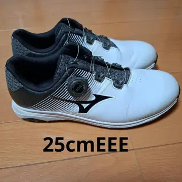 Mizuno 골프화 다이얼식 화이트/블랙