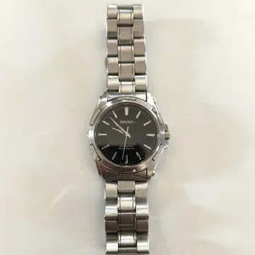 SEIKO 손목시계 블랙 키네틱 오토 kinetic