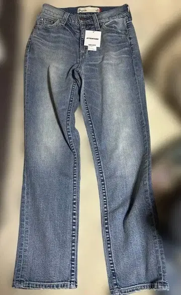 스트레이트 데님 팬츠 파랑
