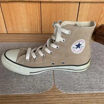 CONVERSE ALL STAR 베이지 하이컷 스니커즈