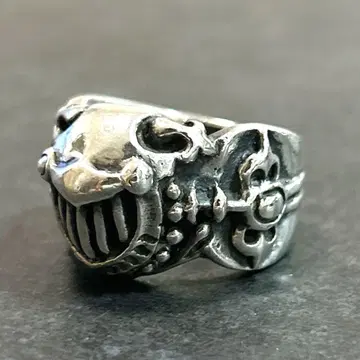 기사 나이트 헬멧 아머링 20호 실버 925