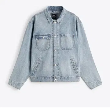 ZARA 라이트 블루 데님 자켓