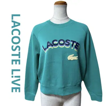 고품질 LACOSTE L!VE 라코스테 라이브 맨투맨 트레이닝복 34 S