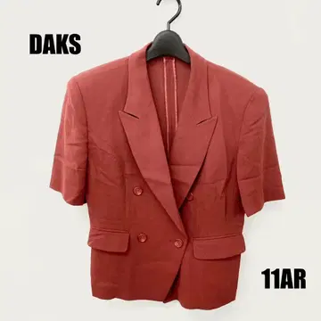 0393M DAKS 반팔 자켓 여성