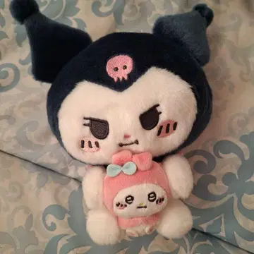 나가노 x 산리오 캐릭터즈 페어 봉제 인형 쿠로미
