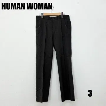0396M HUMAN WOMAN 여성 슬랙스