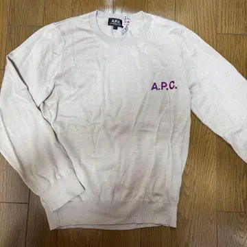 A.P.C. PULL ROSE 크루넥 니트 스웨터 니트