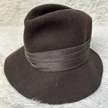 레어 빈티지 GIORGIO ARMANI 중절모 브라운