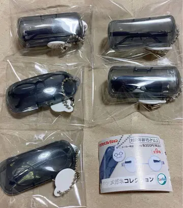 안경 컬렉션 가챠 오벌, 라운드, 티어드롭, 하프림 등