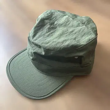 285 MHL 올리브색 플랫 브림 캡