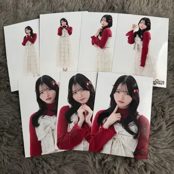 CUTIE STREET 큐스트 브로마이드 마나베 나기사 컴프 세트