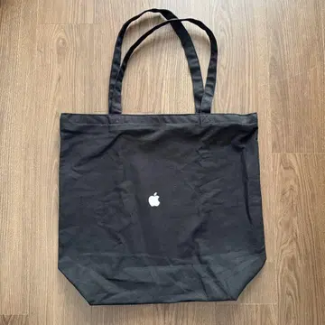 Apple 토트백 블랙 지퍼 포함