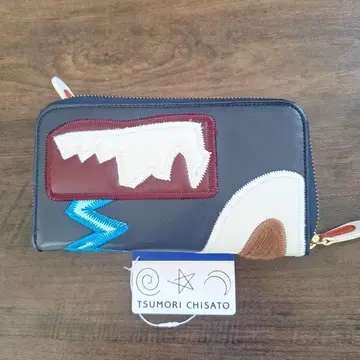 TSUMORI CHISATO 장지갑 컬러풀 자수 새상품