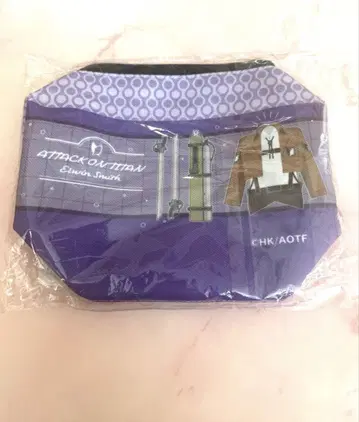 진격의 거인 엘빈 모티브 미니 파우치