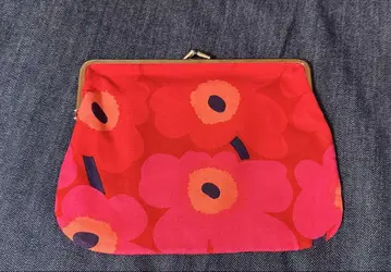 마리메꼬 marimekko 가마구치 파우치
