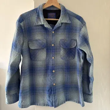 옴브레 Pendleton 90s 보드 셔츠 울 셔츠