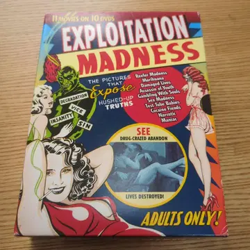 Exploitation Madness 11 movies on 10 DVD