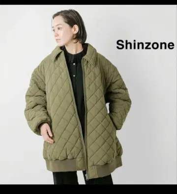 새상품 THE SHINZONE 퀼팅 자켓 34