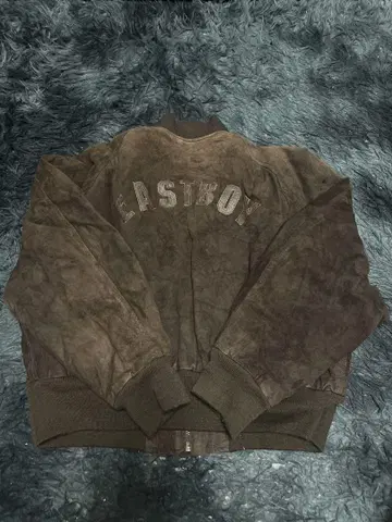 90s 이스트 보이 가죽 자켓