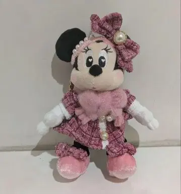 미니 봉제 인형 키링 키체인 TWEED STYLE
