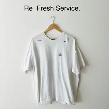Re fresh service 트리플 네임 콜라보 티셔츠