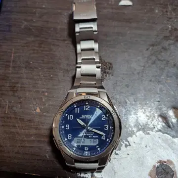 CASIO 티타늄 디지털 표시 시계 상자 없음