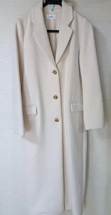 SNIDEL 아이보리 롱 코트