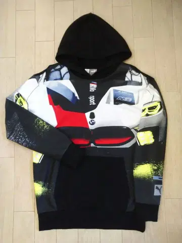 새상품급 BMW&PUMA 콜라보 후드티