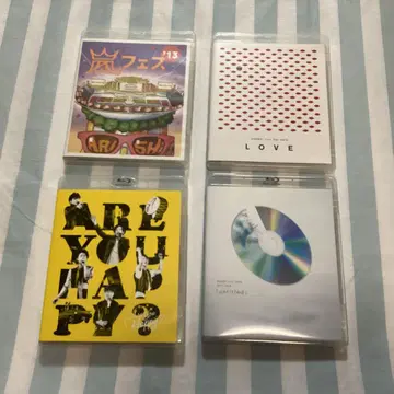 아라시 라이브 Blu-ray 일반ver 4세트 묶음 판매