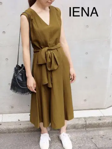 IENA 허리 마크 울 원피스