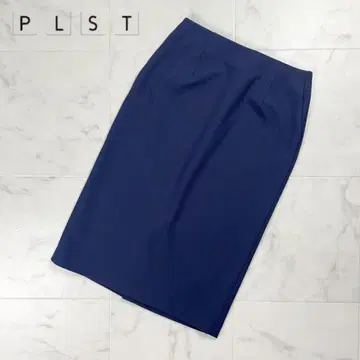 새상품급 PLST 웜 리저브 타이트 스커트 네이비 사이즈 S*FD893