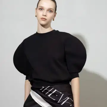 Heve Cloudy Tops black