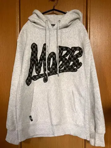 MOBB 모브 후드티 후디 풀오버 트레이닝복 자수 로고