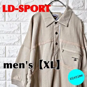 AA98 [LD-SPORT] 반팔 피케 셔츠 [남성용 XL] 베이지