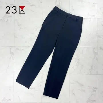새상품급 23구 스트레이트 팬츠 슬랙스 블랙 온워드 카시야마*FD895