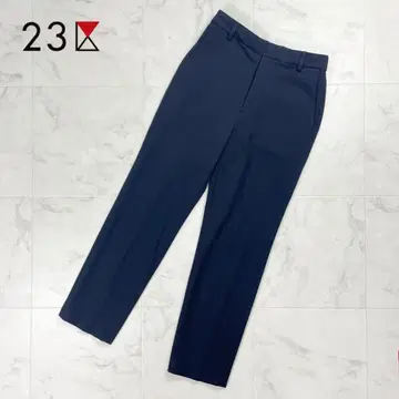 새상품급 23구 스트레이트 팬츠 슬랙스 블랙 사이즈 36*FD896