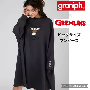 graniph x 그렘린 빅 사이즈 맨투맨 원피스 완판 레어